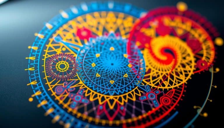 Spirograph set disegno