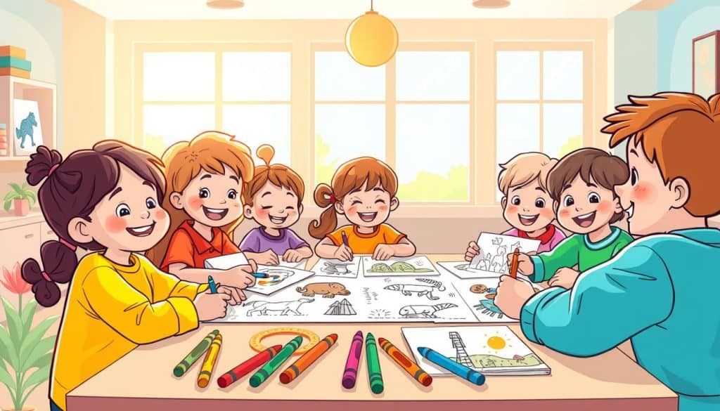 disegni colorare bambini