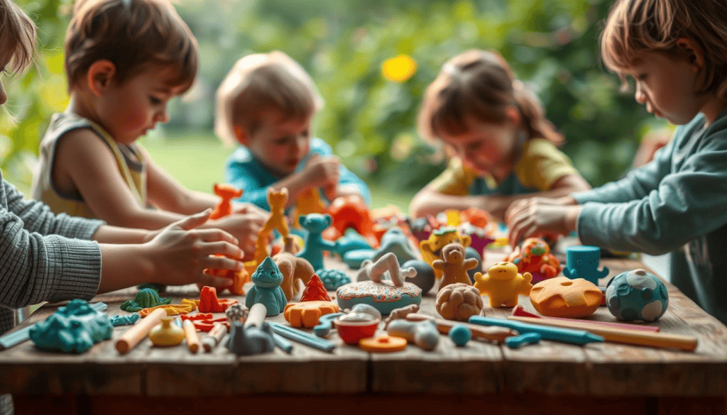 plastilina per bambini